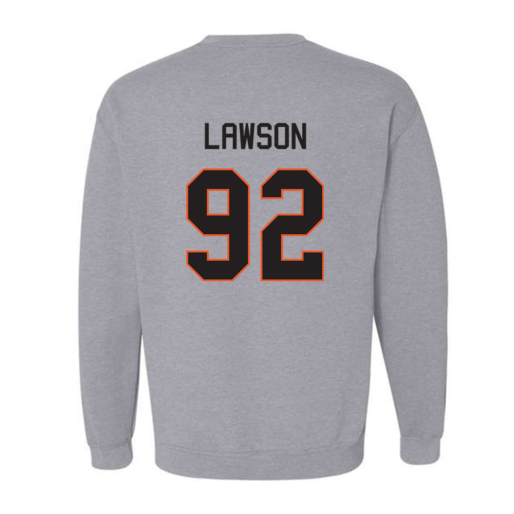 Oklahoma State - NCAA Football : Jerry Lawson - Classic Shersey Crewneck Sweatshirt-1