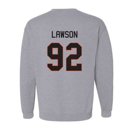 Oklahoma State - NCAA Football : Jerry Lawson - Classic Shersey Crewneck Sweatshirt-1