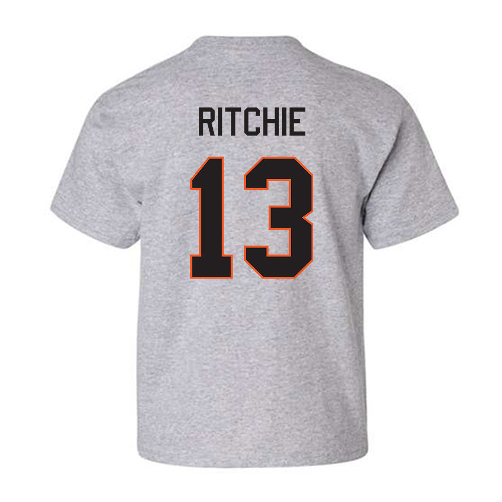 Oklahoma State - NCAA Baseball : Kollin Ritchie - Classic Shersey Youth T-Shirt-1