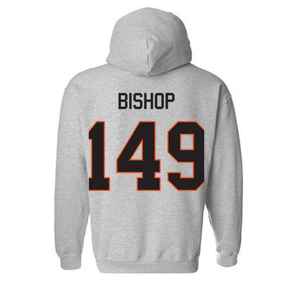 Oklahoma State - NCAA Wrestling : Max Bishop - Classic Shersey Hooded Sweatshirt-1
