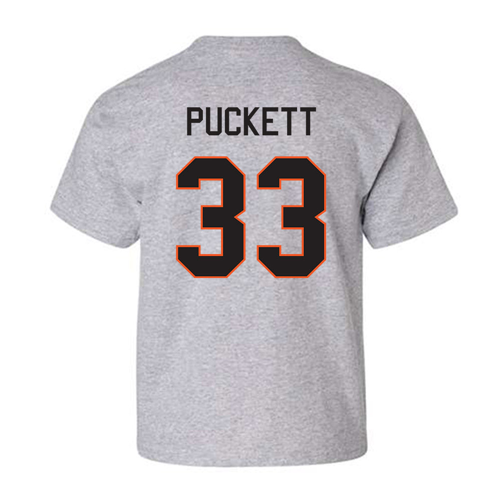 Oklahoma State - NCAA Football : Jack Puckett - Classic Shersey Youth T-Shirt-1