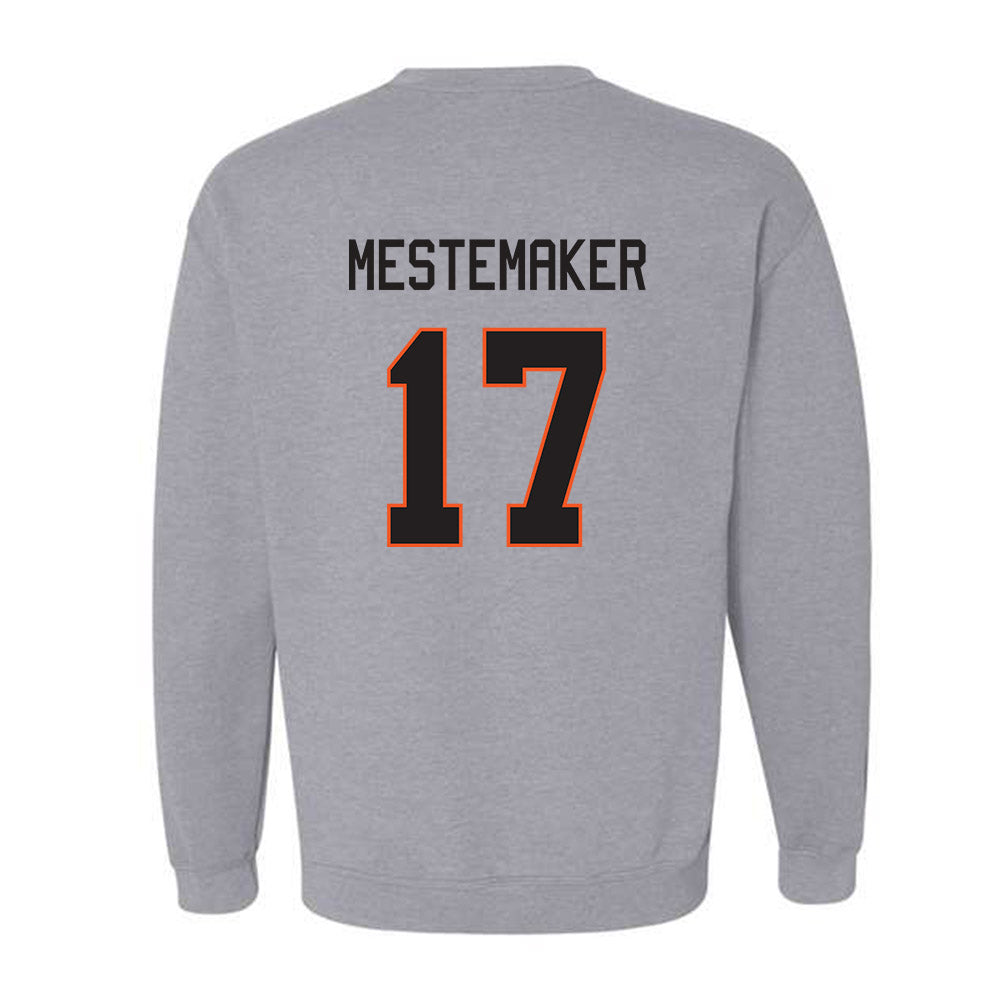 Oklahoma State - NCAA Football : Drew Mestemaker - Classic Shersey Crewneck Sweatshirt-1