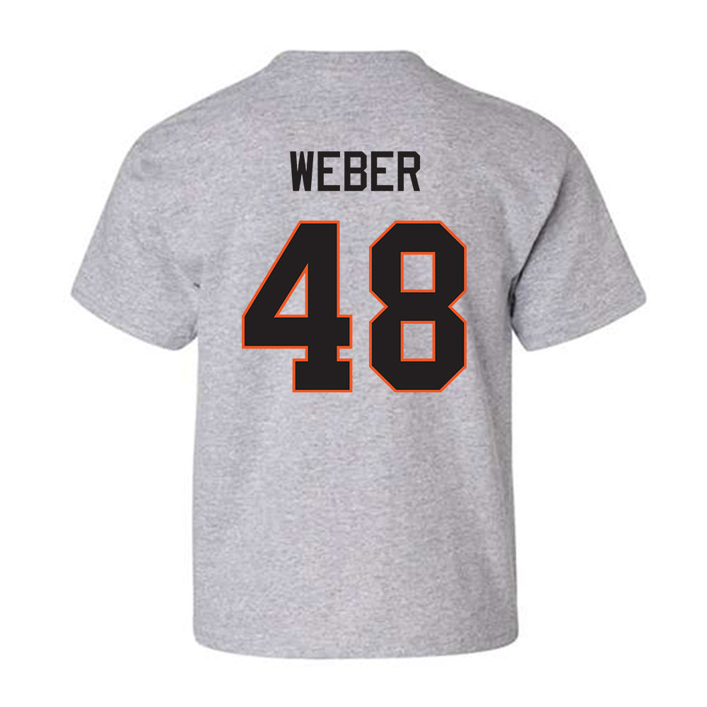 Oklahoma State - NCAA Baseball : Aaron Weber - Classic Shersey Youth T-Shirt-1