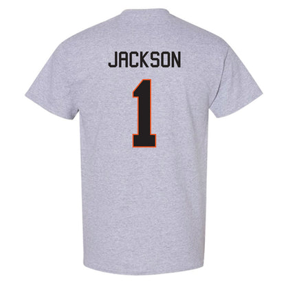 Oklahoma State - NCAA Football : Evan Jackson - Classic Shersey T-Shirt-1