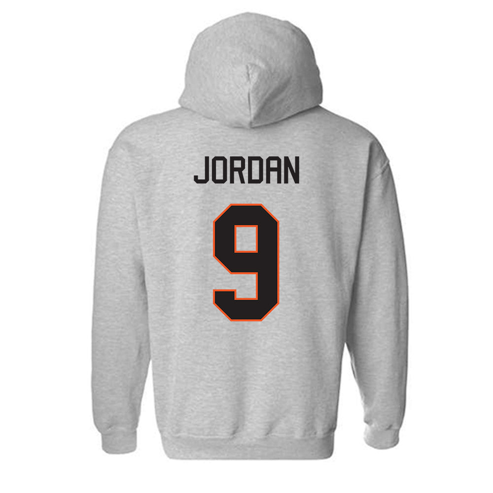 Oklahoma State - NCAA Football : Grant Jordan - Classic Shersey Hooded Sweatshirt-1