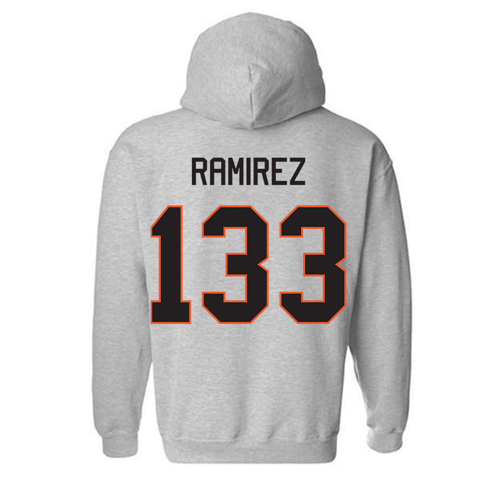 Oklahoma State - NCAA Wrestling : Ronnie Ramirez - Classic Shersey Hooded Sweatshirt-1