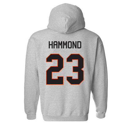 Oklahoma State - NCAA Football : Oscar Hammond - Classic Shersey Hooded Sweatshirt-1