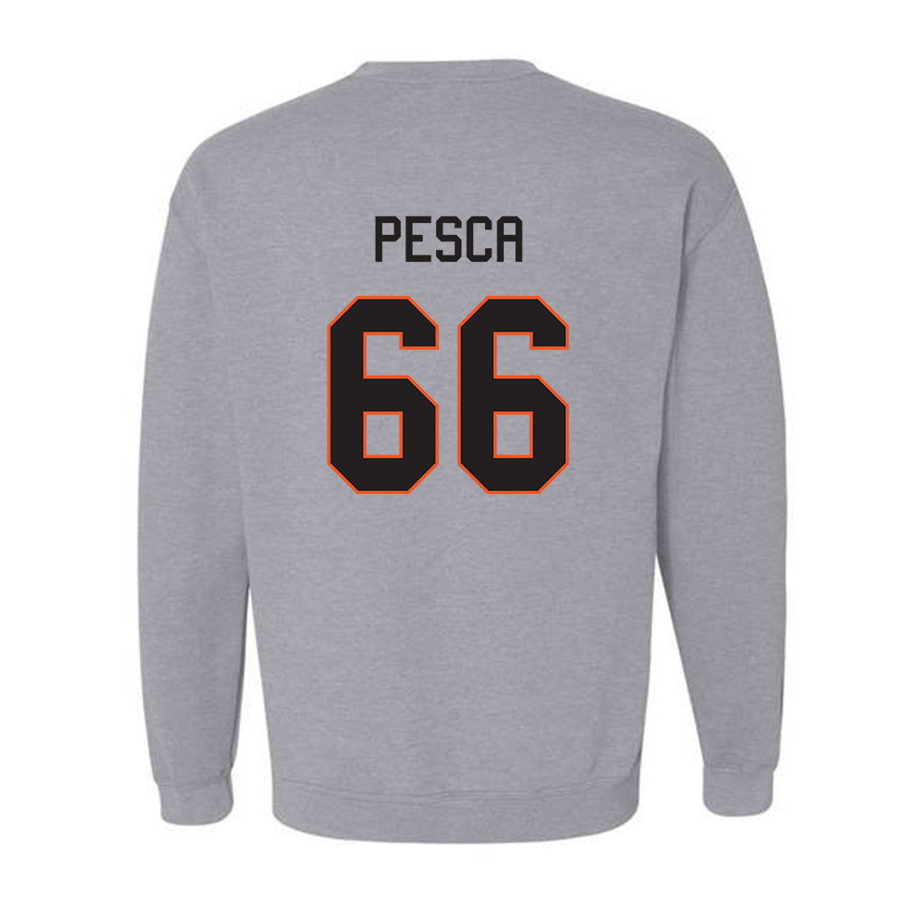 Oklahoma State - NCAA Baseball : Mario Pesca - Classic Shersey Crewneck Sweatshirt-1