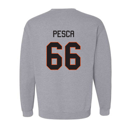 Oklahoma State - NCAA Baseball : Mario Pesca - Classic Shersey Crewneck Sweatshirt-1