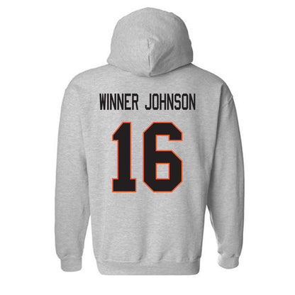 Oklahoma State - NCAA Football : Dallas Winner-Johnson - Classic Shersey Hooded Sweatshirt-1