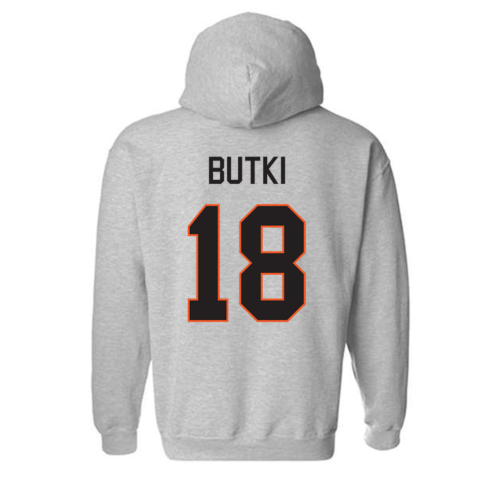 Oklahoma State - NCAA Women's Soccer : Kayla Butki - Classic Shersey Hooded Sweatshirt-1