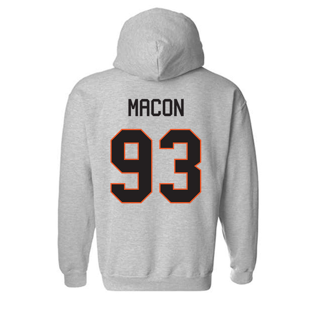 Oklahoma State - NCAA Football : Dominic Macon - Classic Shersey Hooded Sweatshirt-1
