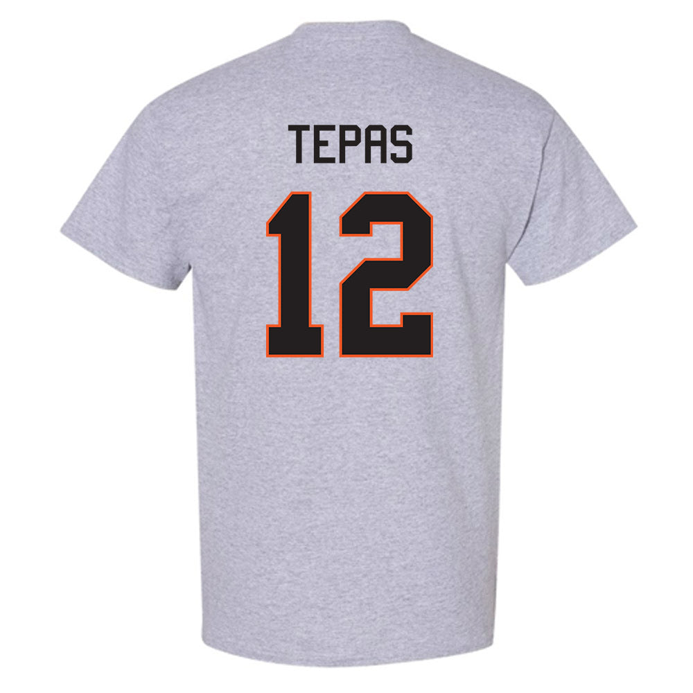 Oklahoma State - NCAA Football : Luke Tepas - Classic Shersey T-Shirt-1