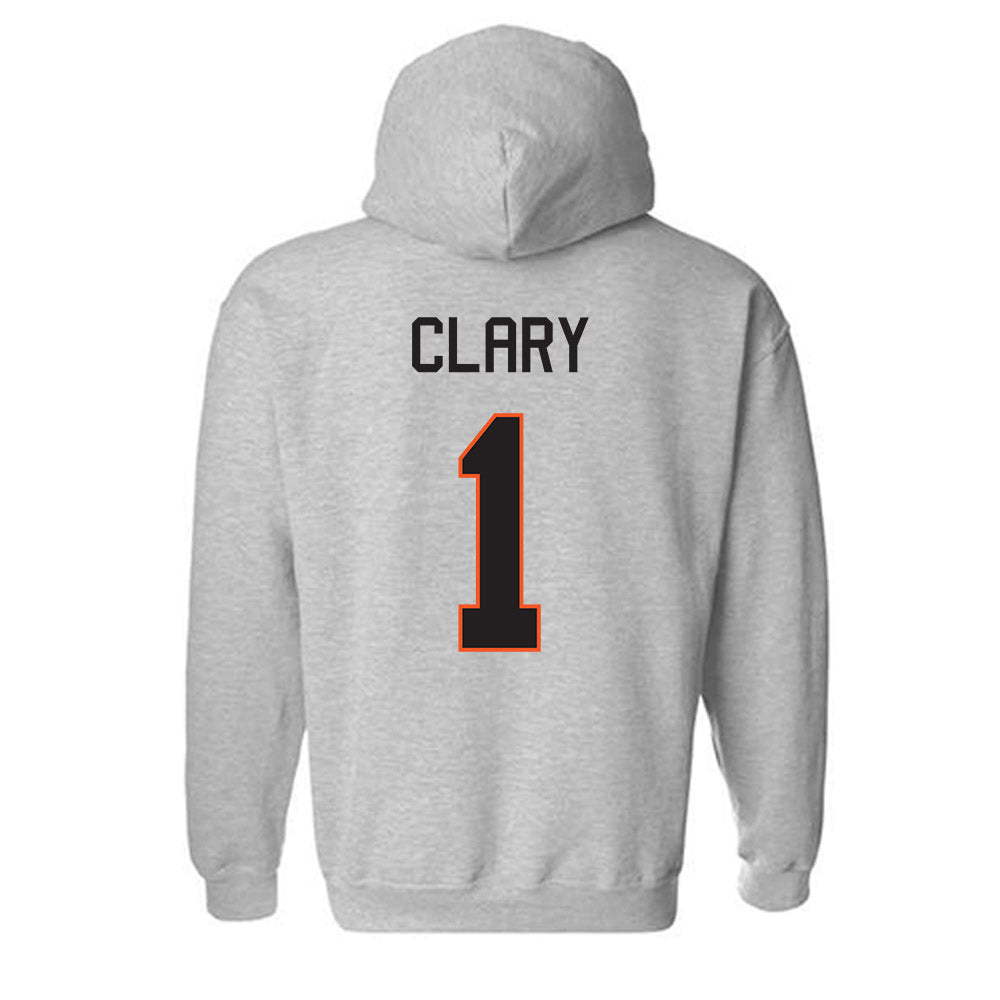 Oklahoma State - NCAA Men's Basketball : Kanye Clary - Classic Shersey Hooded Sweatshirt-1
