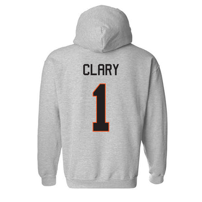 Oklahoma State - NCAA Men's Basketball : Kanye Clary - Classic Shersey Hooded Sweatshirt-1