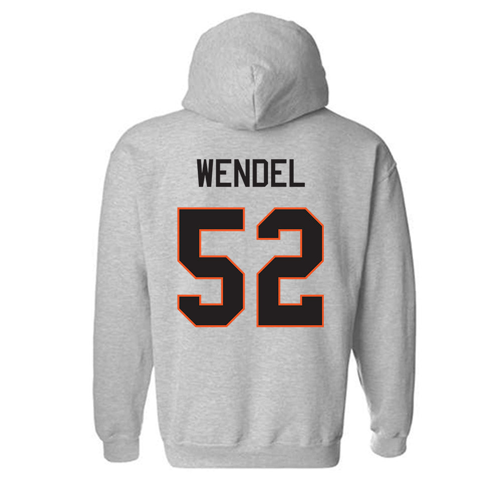 Oklahoma State - NCAA Football : Beau Wendel - Classic Shersey Hooded Sweatshirt-1