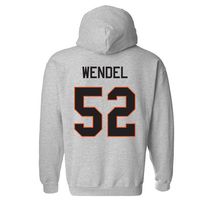Oklahoma State - NCAA Football : Beau Wendel - Classic Shersey Hooded Sweatshirt-1