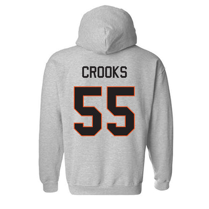 Oklahoma State - NCAA Women's Basketball : Audi Crooks - Classic Shersey Hooded Sweatshirt-1