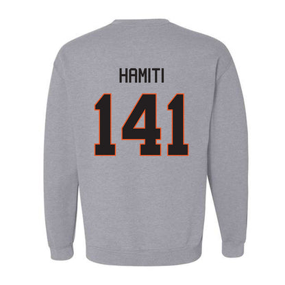 Oklahoma State - NCAA Wrestling : Jake Hamiti - Classic Shersey Crewneck Sweatshirt-1