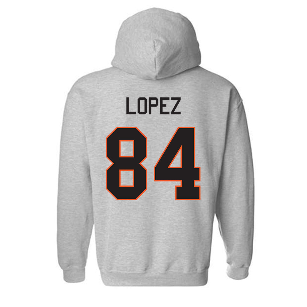 Oklahoma State - NCAA Football : Matrail Lopez - Classic Shersey Hooded Sweatshirt-1