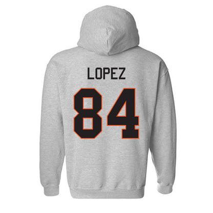 Oklahoma State - NCAA Football : Matrail Lopez - Classic Shersey Hooded Sweatshirt-1