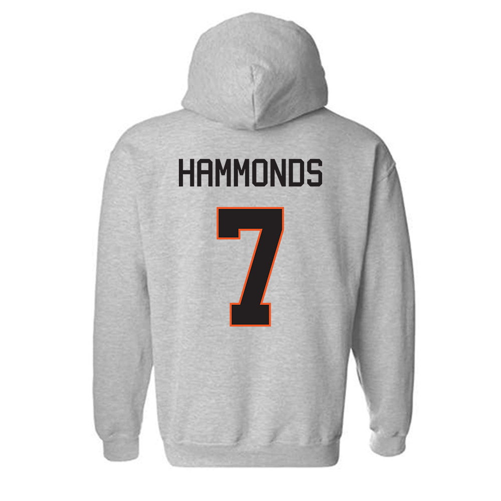 Oklahoma State - NCAA Football : Quinton Hammonds - Classic Shersey Hooded Sweatshirt-1