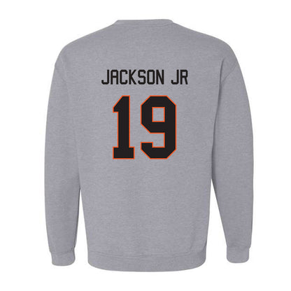 Oklahoma State - NCAA Football : DJ Jackson Jr - Classic Shersey Crewneck Sweatshirt-1