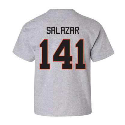 Oklahoma State - NCAA Wrestling : Ramon Salazar - Classic Shersey Youth T-Shirt-1