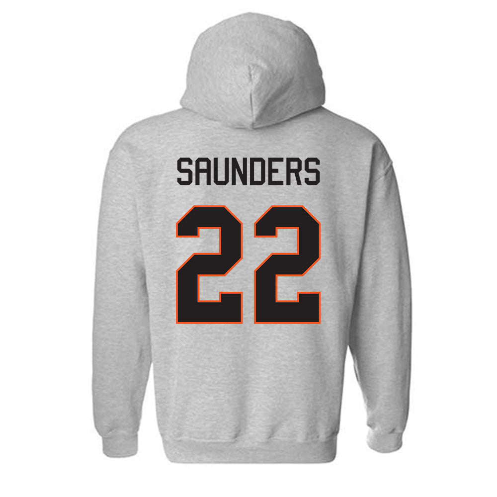 Oklahoma State - NCAA Baseball : Evan Saunders - Classic Shersey Hooded Sweatshirt-1