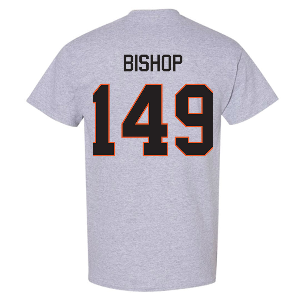 Oklahoma State - NCAA Wrestling : Max Bishop - Classic Shersey T-Shirt-1