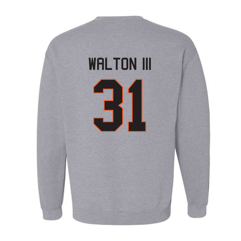 Oklahoma State - NCAA Football : Billy Walton iii - Classic Shersey Crewneck Sweatshirt-1