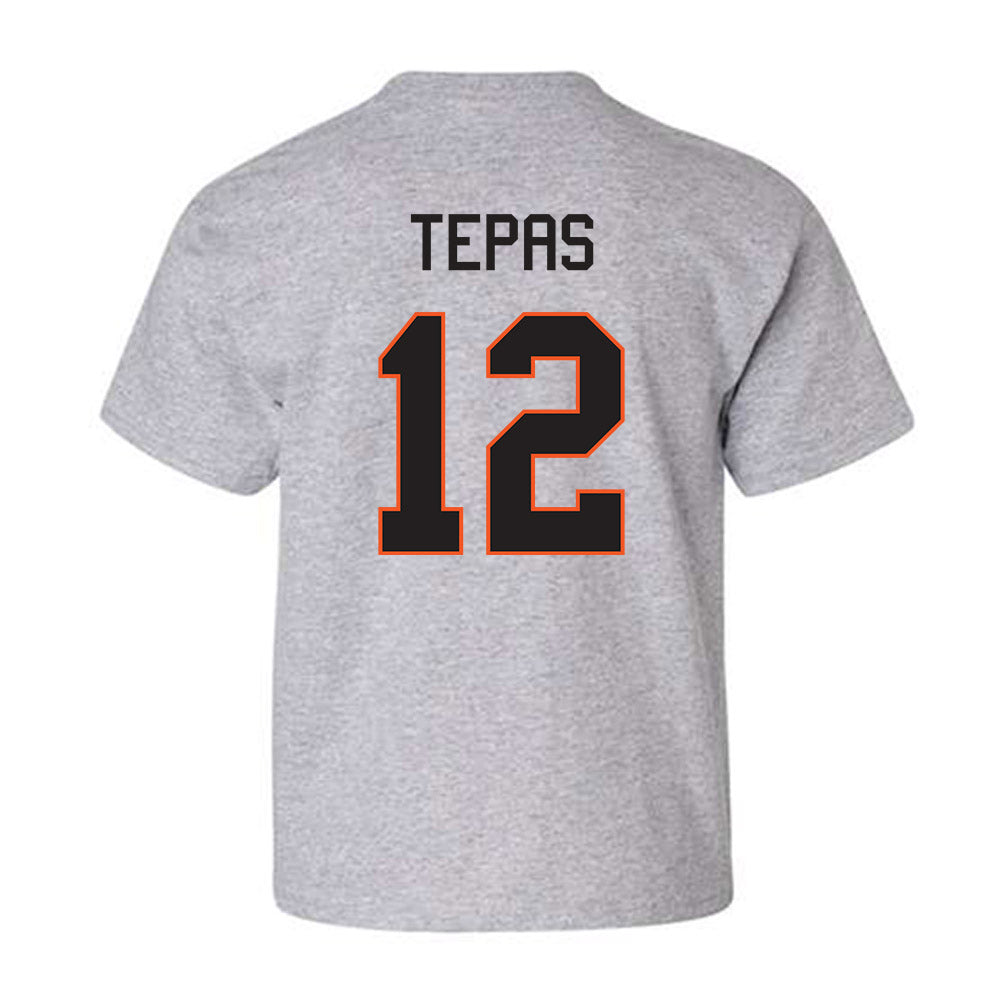 Oklahoma State - NCAA Football : Luke Tepas - Classic Shersey Youth T-Shirt-1