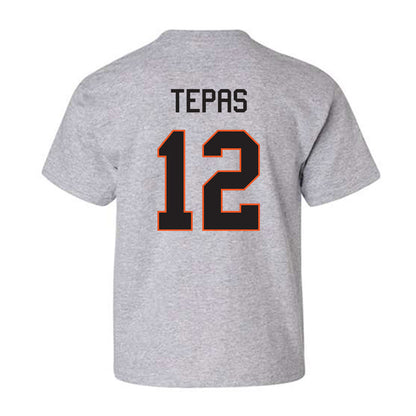 Oklahoma State - NCAA Football : Luke Tepas - Classic Shersey Youth T-Shirt-1