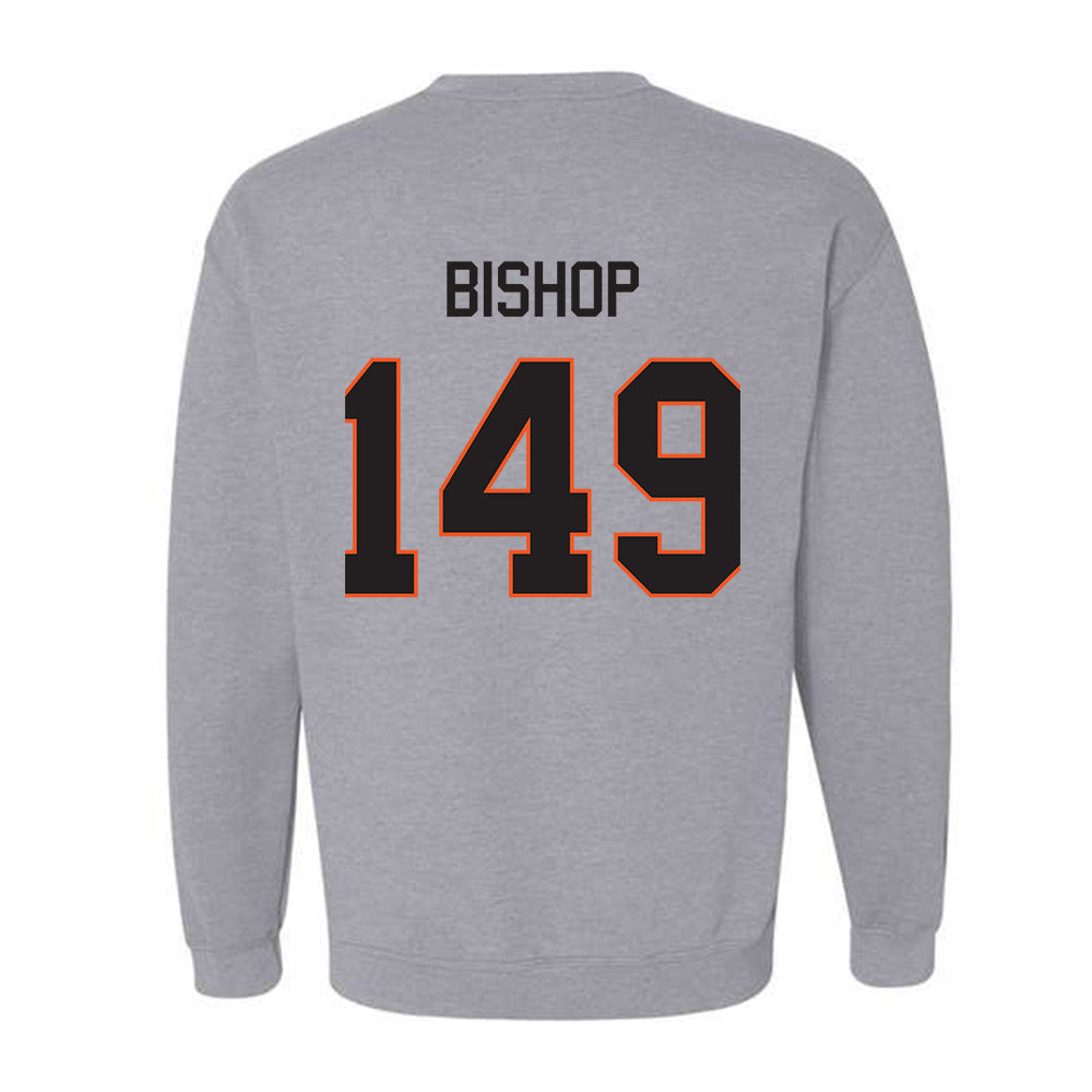 Oklahoma State - NCAA Wrestling : Max Bishop - Classic Shersey Crewneck Sweatshirt-1