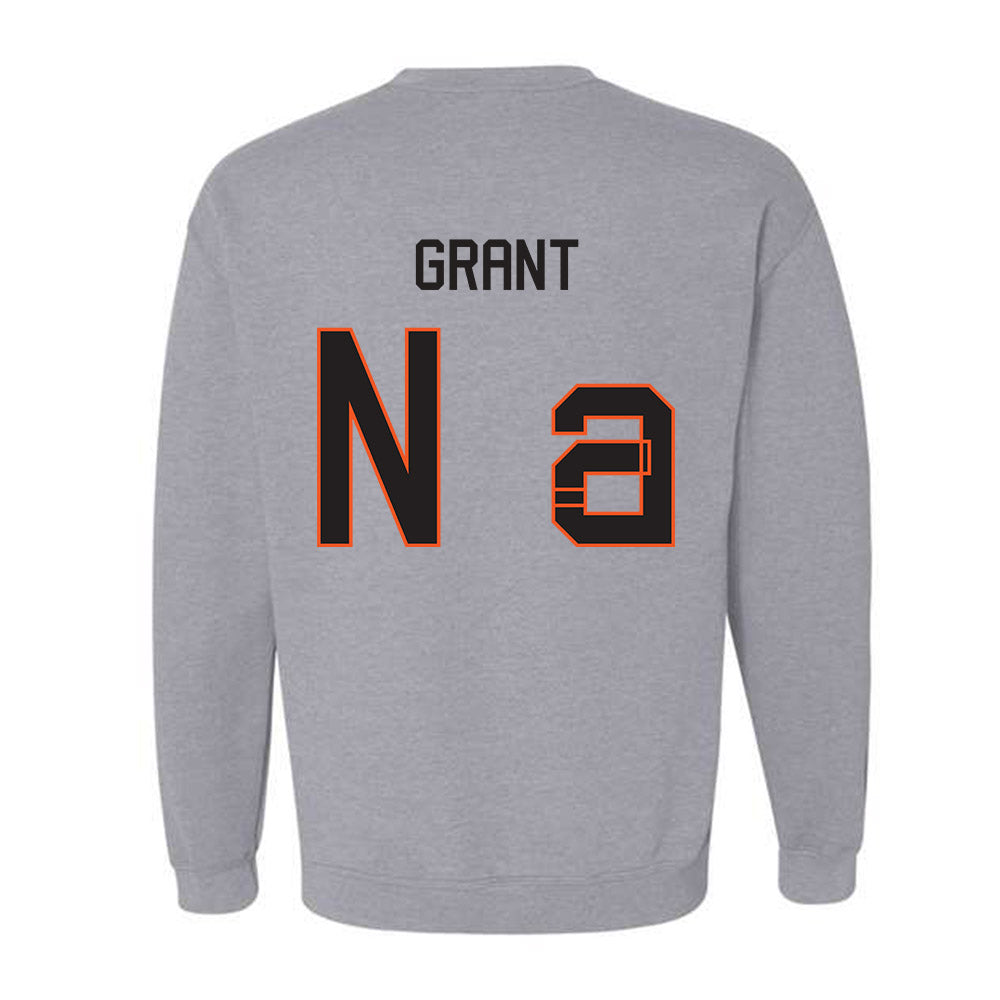 Oklahoma State - NCAA Women's Track & Field : Isis Grant - Classic Shersey Crewneck Sweatshirt-1
