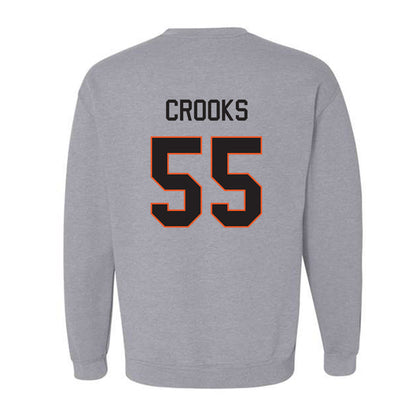 Oklahoma State - NCAA Women's Basketball : Audi Crooks - Classic Shersey Crewneck Sweatshirt-1