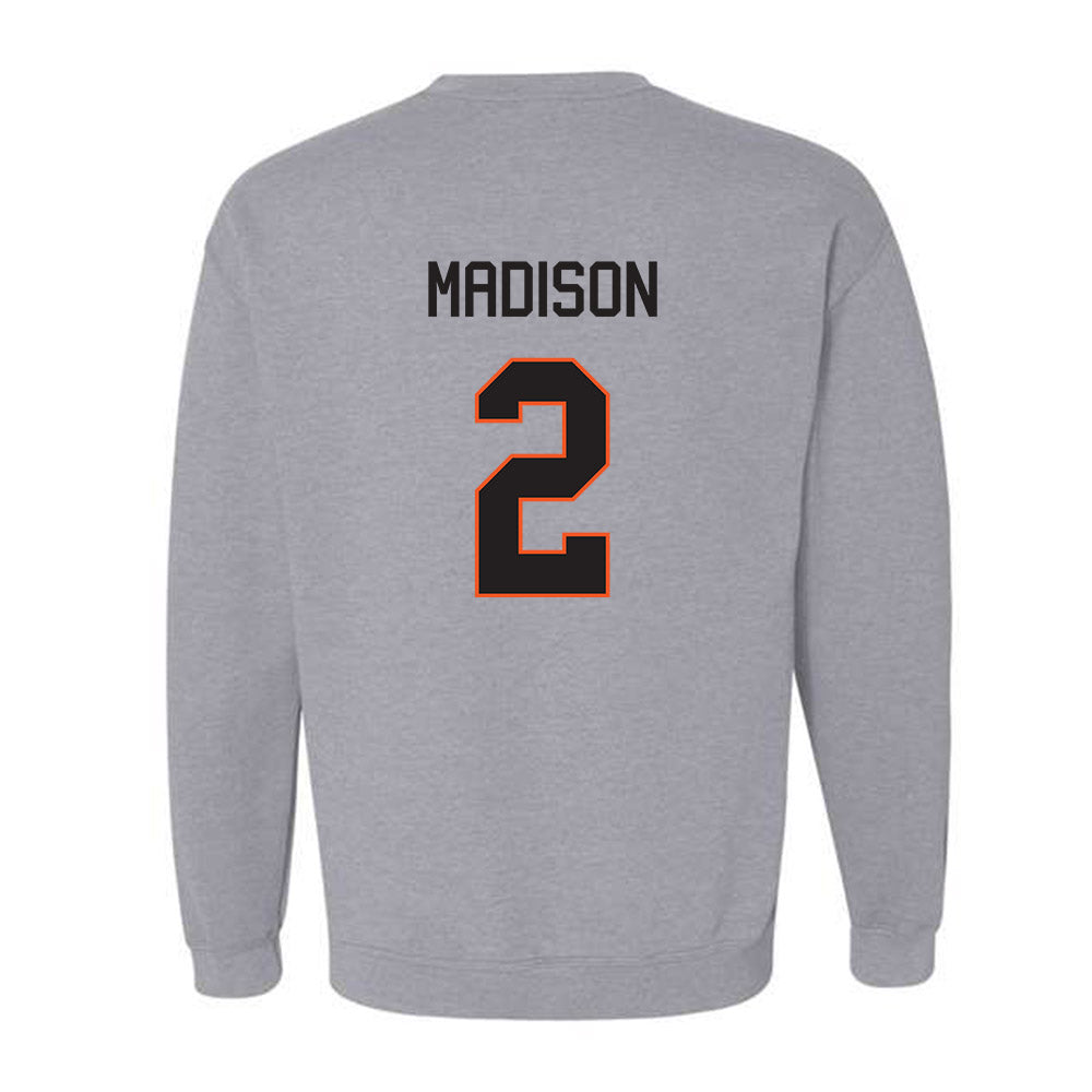 Oklahoma State - NCAA Women's Soccer : Victoria Madison - Classic Shersey Crewneck Sweatshirt-1