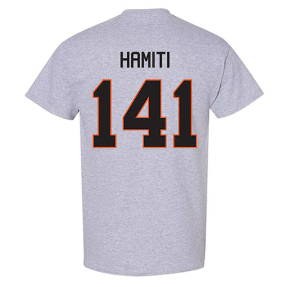 Oklahoma State - NCAA Wrestling : Jake Hamiti - Classic Shersey T-Shirt-1