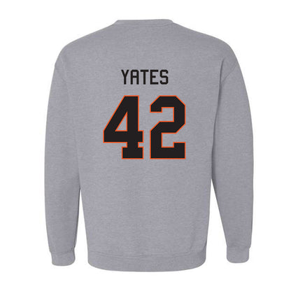 Oklahoma State - NCAA Football : Caden Yates - Classic Shersey Crewneck Sweatshirt-1