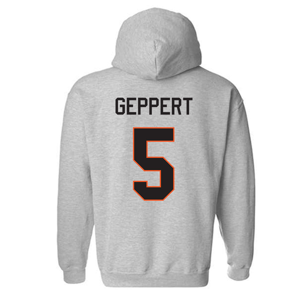 Oklahoma State - NCAA Women's Soccer : Bryn Geppert - Classic Shersey Hooded Sweatshirt-1