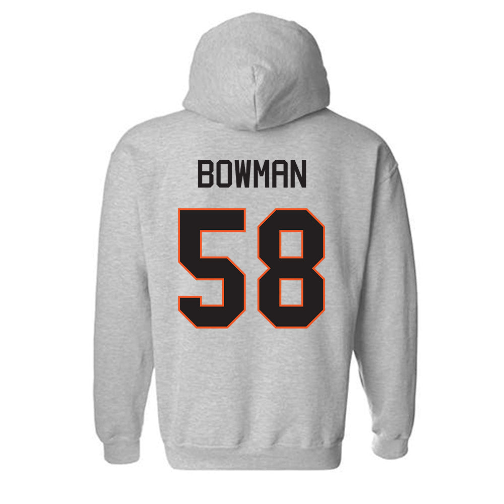 Oklahoma State - NCAA Football : Isaiah Bowman - Classic Shersey Hooded Sweatshirt-1