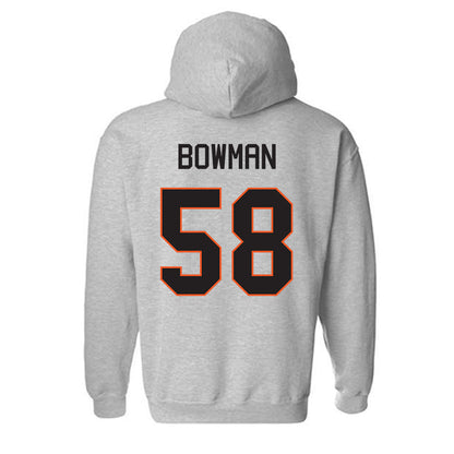 Oklahoma State - NCAA Football : Isaiah Bowman - Classic Shersey Hooded Sweatshirt-1
