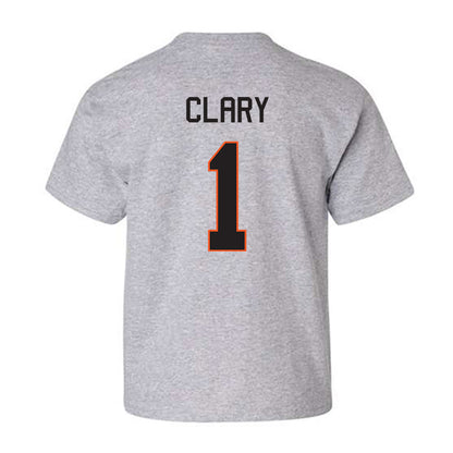 Oklahoma State - NCAA Men's Basketball : Kanye Clary - Classic Shersey Youth T-Shirt-1