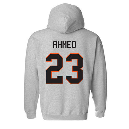 Oklahoma State - NCAA Men's Basketball : Benjamin Ahmed - Classic Shersey Hooded Sweatshirt-1