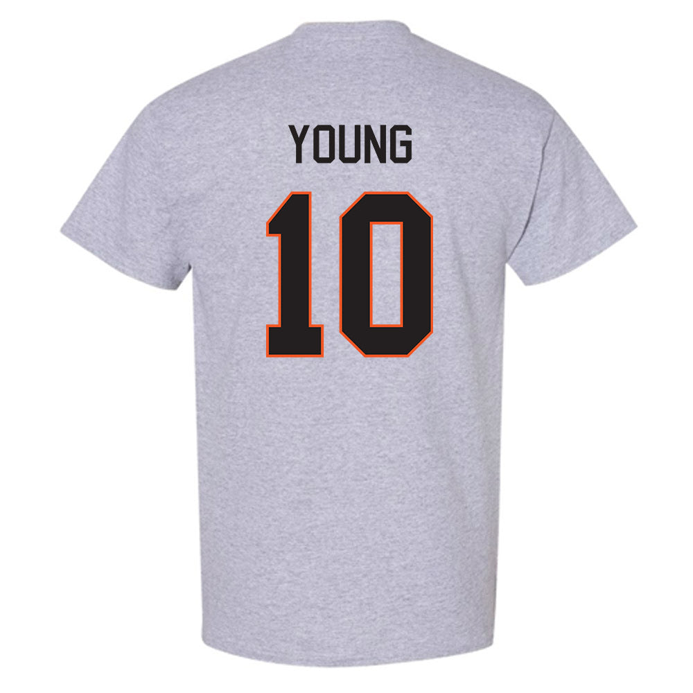 Oklahoma State - NCAA Football : Wyatt Young - Classic Shersey T-Shirt-1