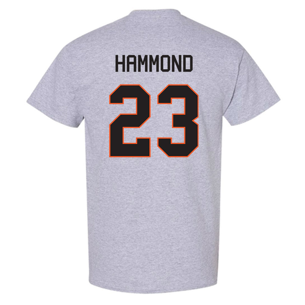 Oklahoma State - NCAA Football : Oscar Hammond - Classic Shersey T-Shirt-1
