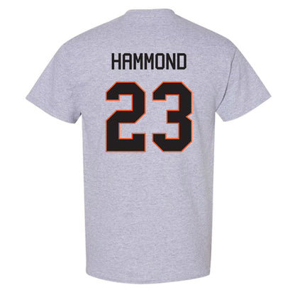 Oklahoma State - NCAA Football : Oscar Hammond - Classic Shersey T-Shirt-1