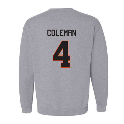 Oklahoma State - NCAA Men's Basketball : Christian Coleman - Classic Shersey Crewneck Sweatshirt-1