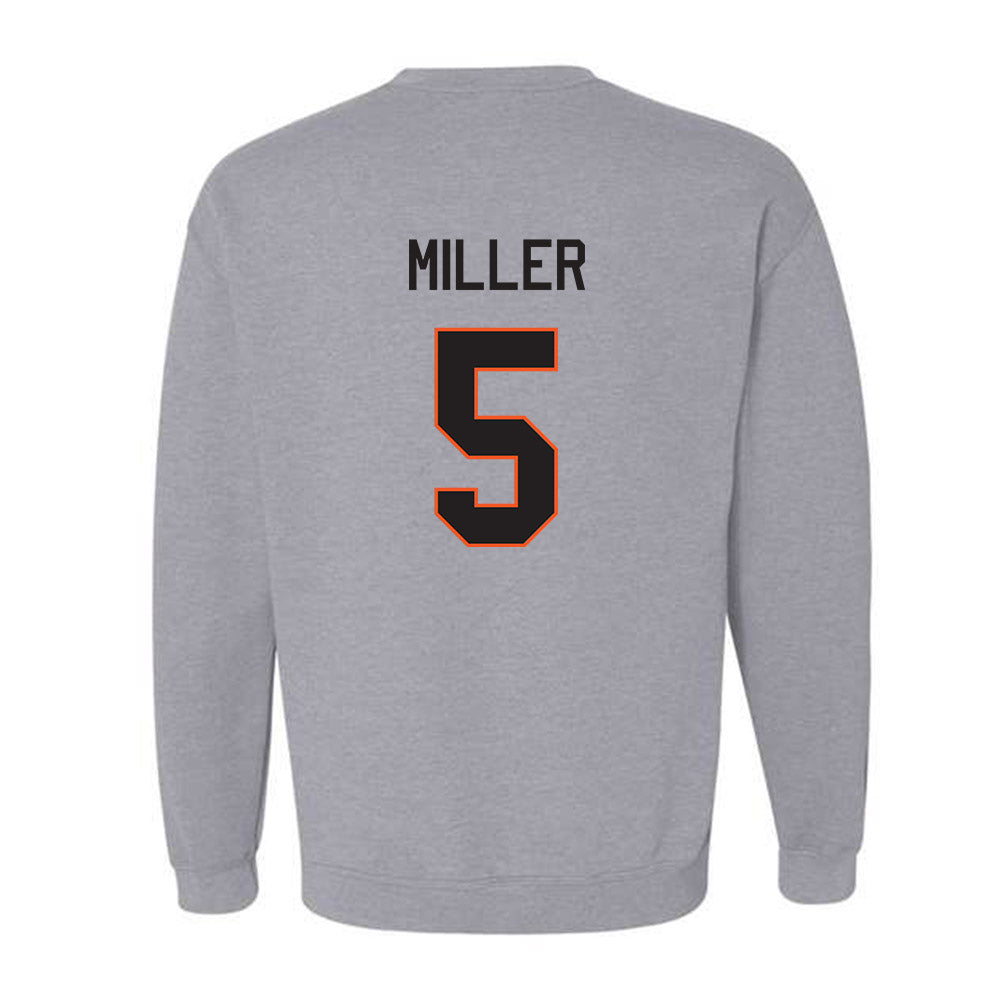 Oklahoma State - NCAA Men's Basketball : Vyctorius Miller - Classic Shersey Crewneck Sweatshirt-1