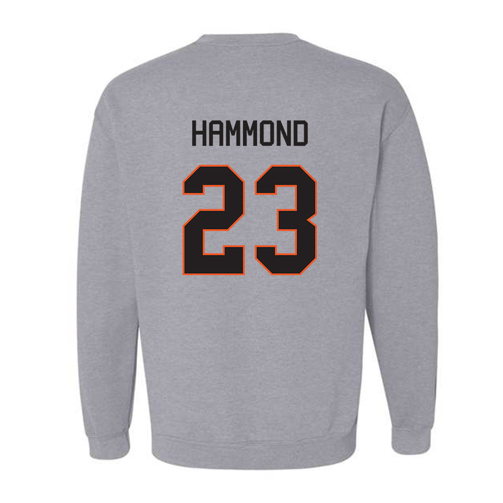 Oklahoma State - NCAA Football : Oscar Hammond - Classic Shersey Crewneck Sweatshirt-1